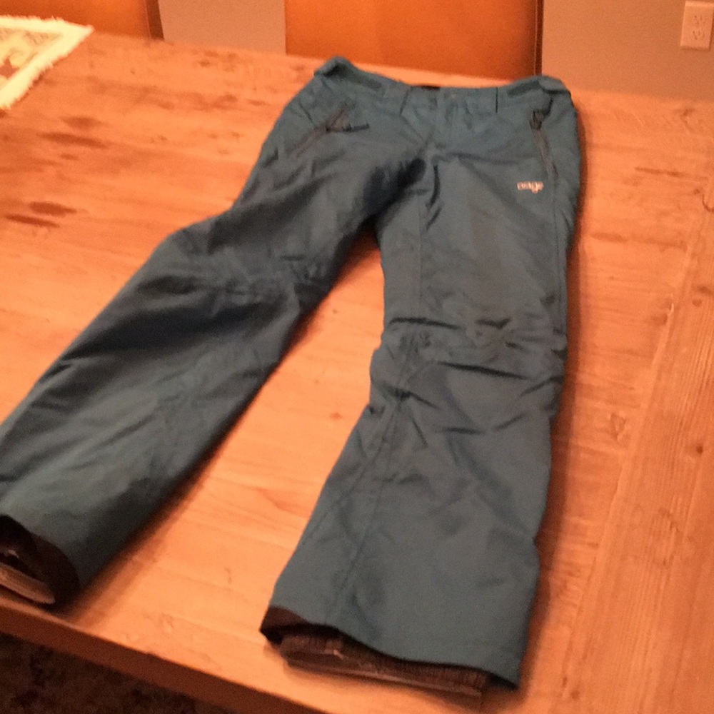 Warm ski pants